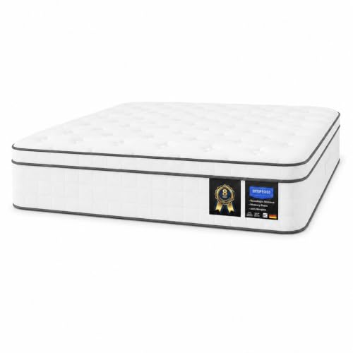 Marbella 20 cm Hybrid Pocket Spring Mattress with Gel Memory Foam, Medium-Firm, Motion Isolation, Breathable Cover, Single 90 x 190 cm - Image 5