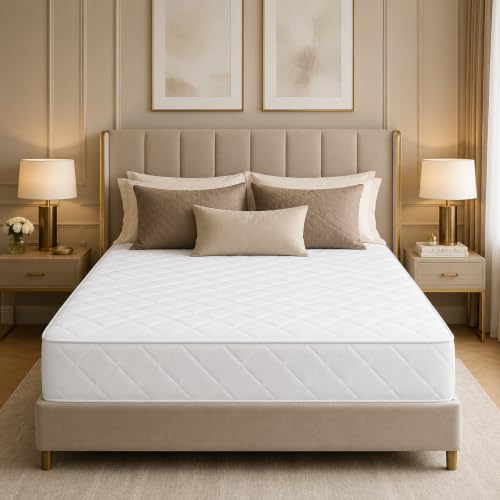 Merbella Orthopedic Medicated Firm Foam Mattress | Firm Feel | Full XL Bed Mattress | Ortho Medical | Spine Balance for Pressure Relief | L190 × W150 cm | Thickness 14 cm - Image 5