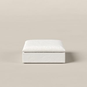 Orvella Off White Ottoman