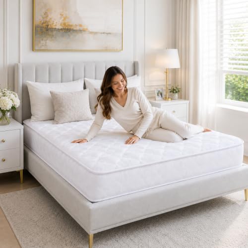 Merbella Orthopedic Medicated Firm Foam Mattress | Firm Feel | Full XL Bed Mattress | Ortho Medical | Spine Balance for Pressure Relief | L190 × W150 cm | Thickness 14 cm - Image 2