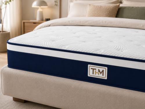 Marbella 25 cm Hybrid Pocket Spring Mattress with Gel Memory Foam, Medium-Firm, Motion Isolation, Breathable Cover, Double 120 x 200 cm - Image 6