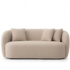 Amanti Taupe 3 Seater Sofa