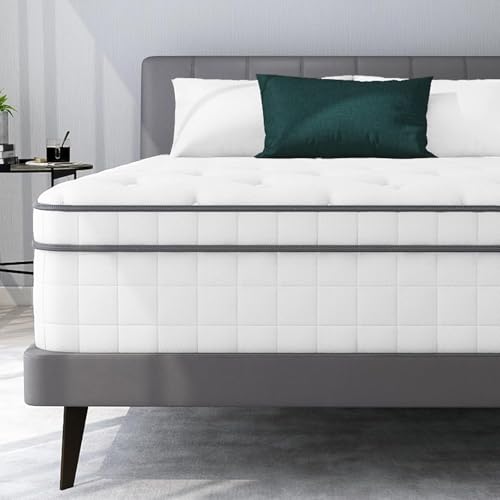 Marbella Hybrid 20 cm Pocket Spring Mattress 120x200 with Memory Foam Gel, Motion Isolation & Pressure Relief – Orthopedic Support for Back Pain Medium Firm Comfort - Image 2