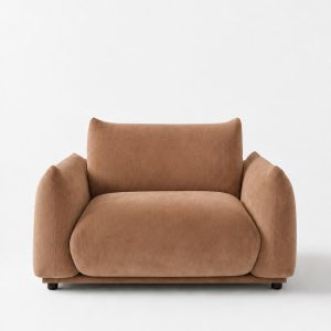 Alannah Camel Brown Sofa Chair