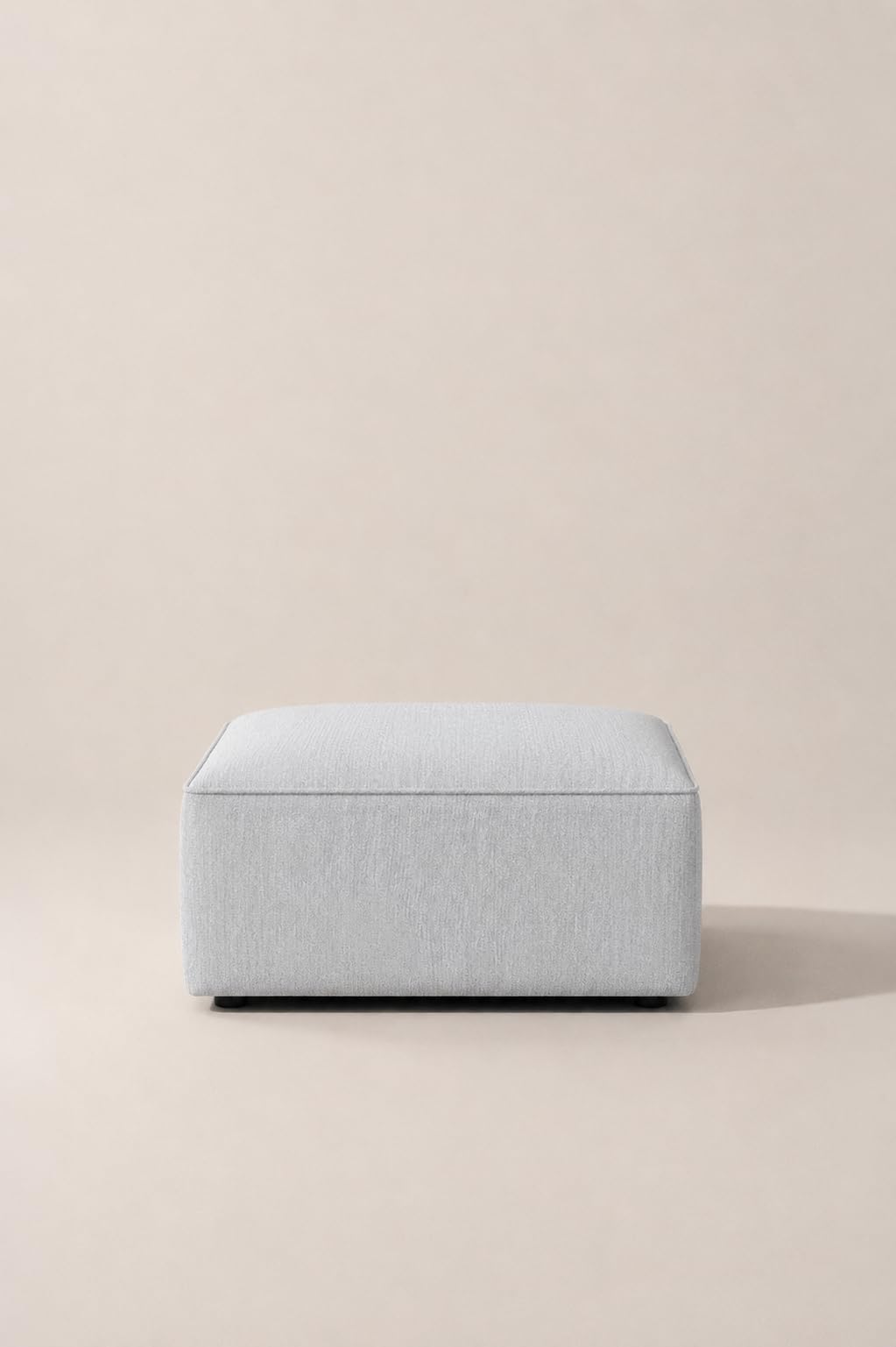 Aysun Silver Mist Ottoman