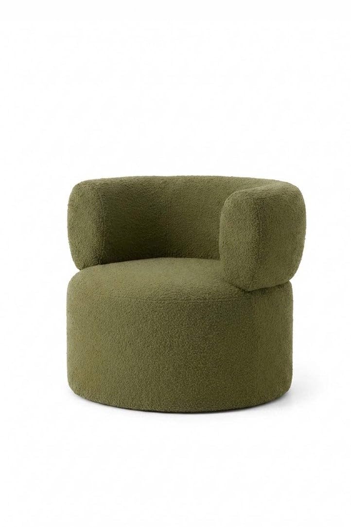 Odelia Light Olive Green Sofa Arm Chair