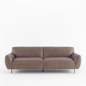 Fevroniya Leather Sofa