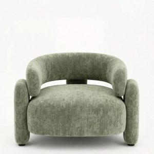 Evalina Pistachio Green Sofa Chair