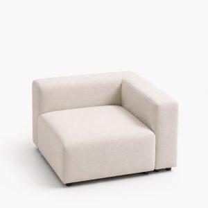 Karina Mist Beige Arm Module Left Facing