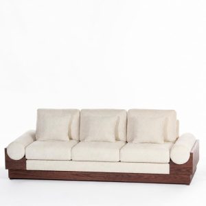 Zaylee Cream Boucle 2 Seater Sofa