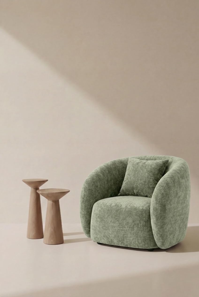 Amanti Pistachio Green Lounge Sofa Chair