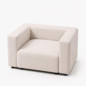 Karina Mist Beige Sofa Chair