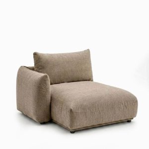 Alannah Taupe Chaise Module Right Facing