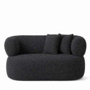 Odelia Charcoal 3 Seater Sofa