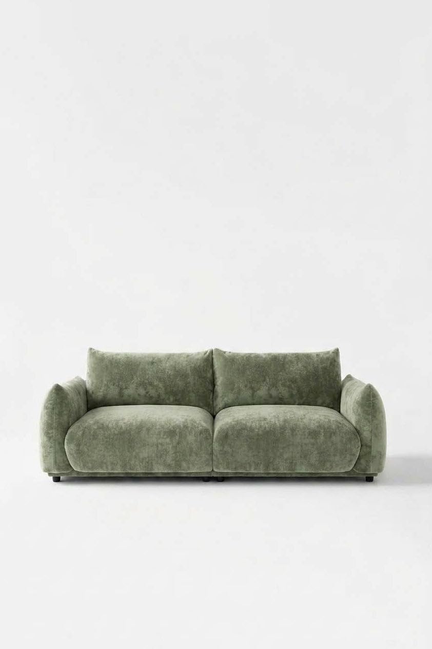 Alannah Pistachio Green Modular 2 Seater Sofa
