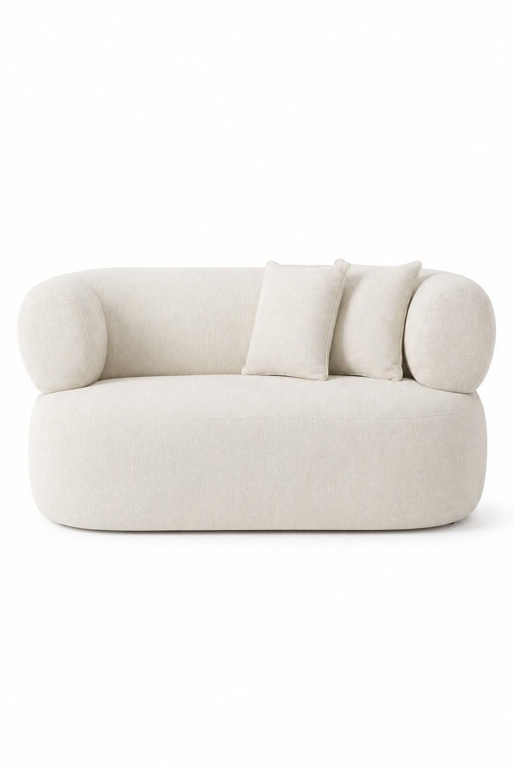 Odelia Ivory 3 Seater Sofa