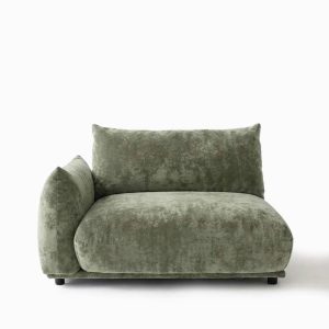 Alannah Pistachio Green Corner and Arm Module Right Facing