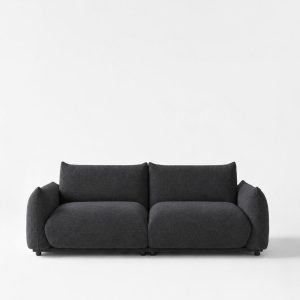 Alannah Charcoal Modular 3 Seater Sofa