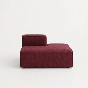 Safa Mulberry Chaise Module Right Facing