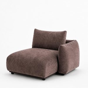 Alannah Cocoa Dust Chaise Module Left Facing