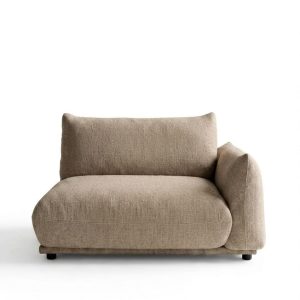Alannah Taupe Corner and Arm Module Left Facing