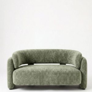 Evalina Pistachio Green 3 Seater Sofa