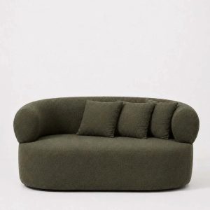 Odelia Olive Wood Sofa 2 Seater
