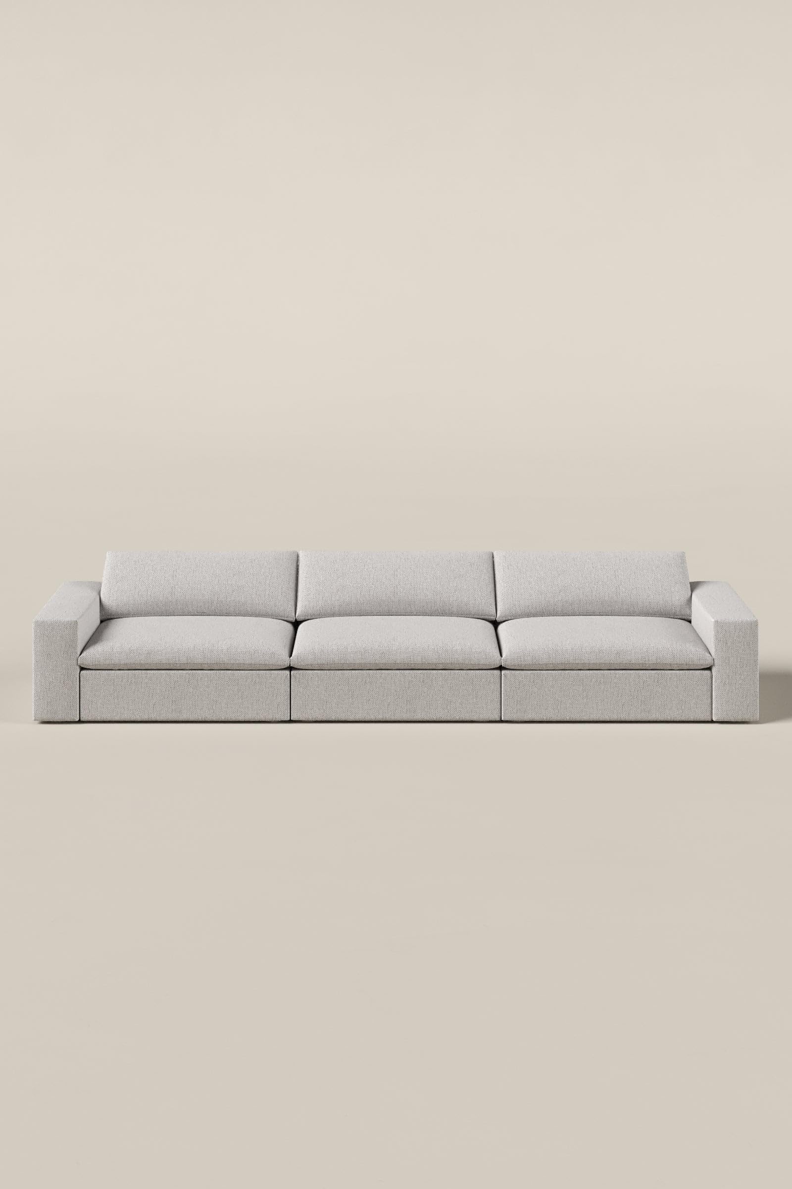 Orvella Repose Grey 4 Seater Sofa