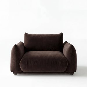 Alannah Espresso Sofa Chair
