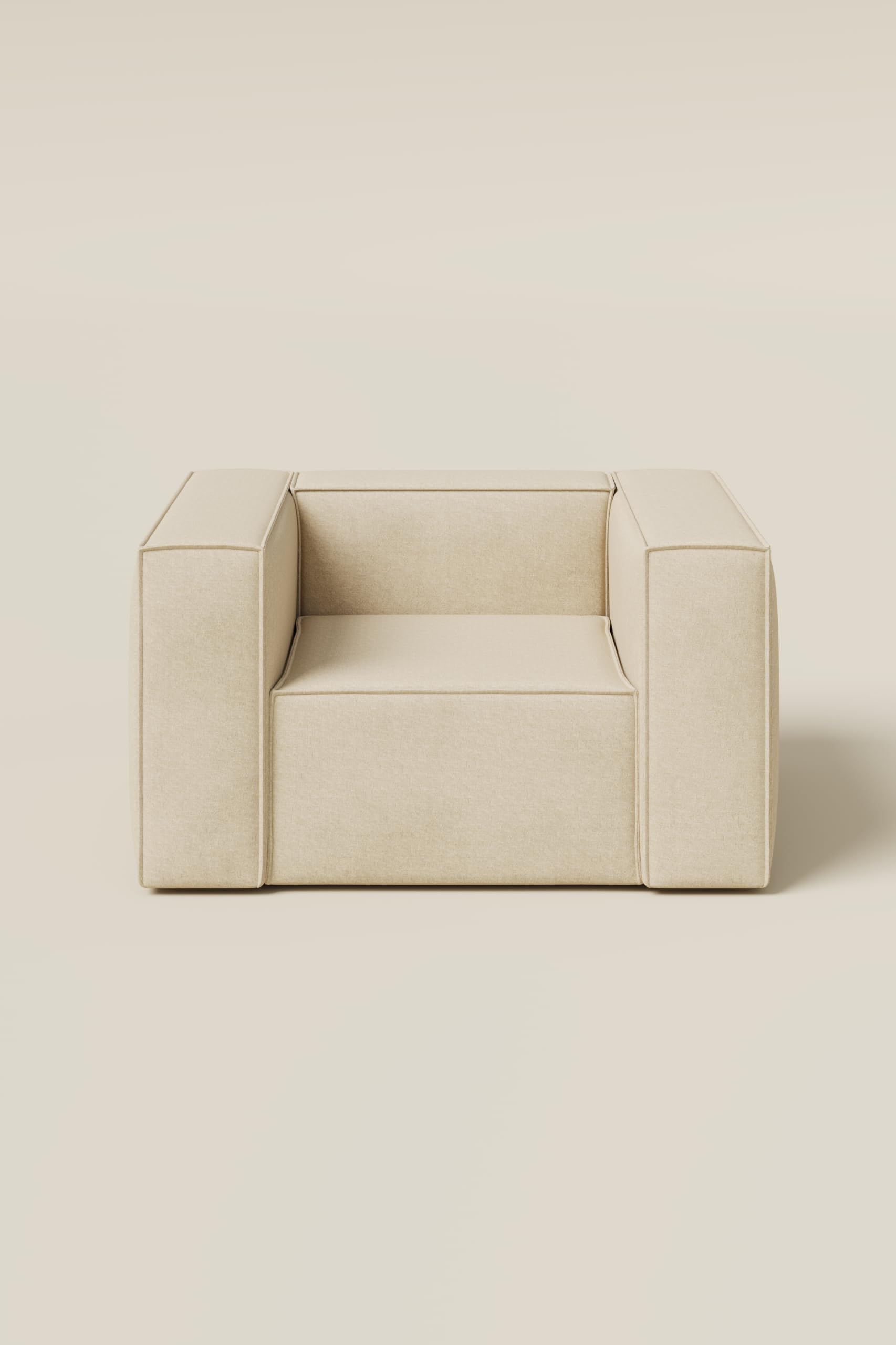 Safa Light Beige Lounge Sofa Chair