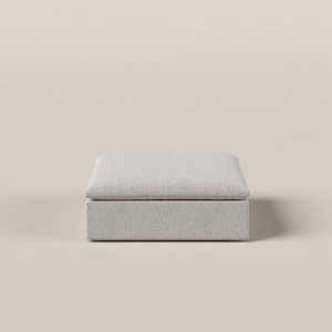 Orvella Repose Grey Ottoman
