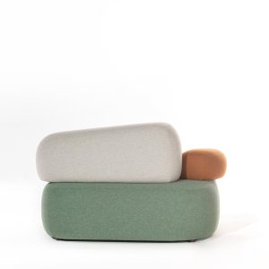 Branka Sage Ember Sofa Chair Left Facing