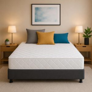 Home Mart Outlet Orthopedic Medical Mattress, 25 cm Thick, Supportive Feel for Back Support, Enhanced Spinal Alignment, Long-Lasting Comfort, 2-Year Warranty, Semi Double 120 x 200 cm