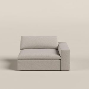 Orvella Champagne Beige Corner and Arm Module Left Facing