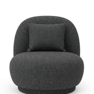 Mireva Charcoal Lounge Sofa Chair