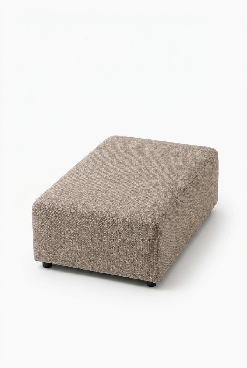 Karina Taupe Ottoman
