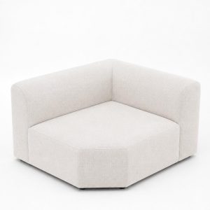 Kallia Stone Ivory Corner Module