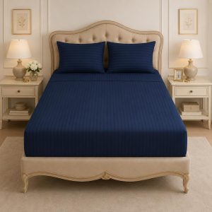 Microfiber Fitted Sheet Set, Twin 90 x 200 cm, Soft Brushed Polyester Bed Sheet with Elasticated Fit, Breathable Easy Care Bedding, Smooth Comfortable Bottom Sheet for Home & Guest Room