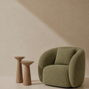 Amanti Light Olive Green Lounge Sofa Chair