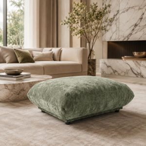 Alannah Pistachio Green Ottoman 84CM Width x 35CM Height