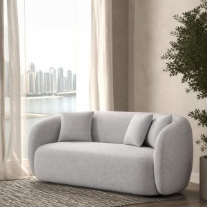 Amanti Warm Grey 2 Seater Sofa
