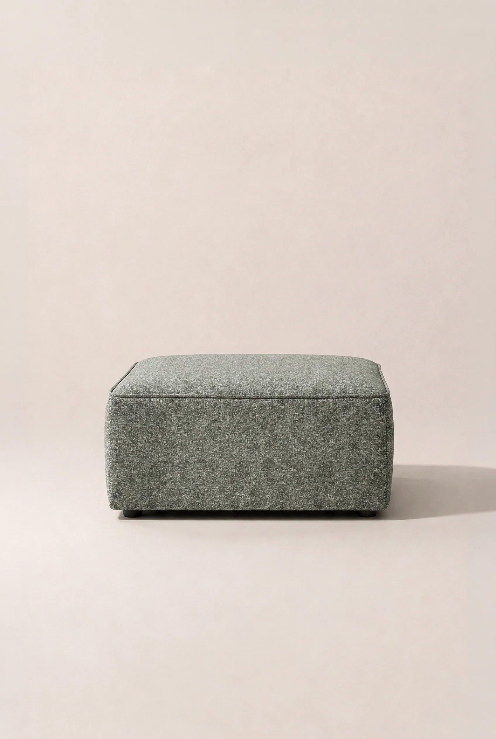Aysun Eucalyptus Dust Ottoman