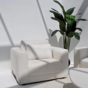 Nerea Off White Sofa Chair