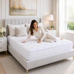 Marbella Small Double Orthopedic Mattress 15 cm Firm Back Support, Enhanced Spinal Alignment & 2-Year Warranty (120 x 190 cm)