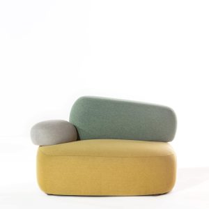 Branka Olive Dusk Sofa Chair Right Facing