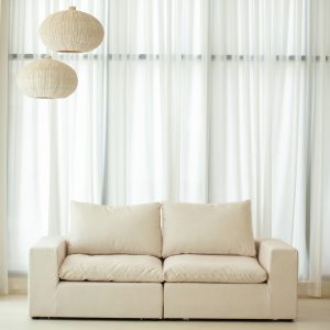 Orvella Light Beige 3 Seater Sofa