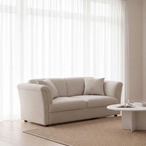Liana Stone Ivory 3 Seater Sofa