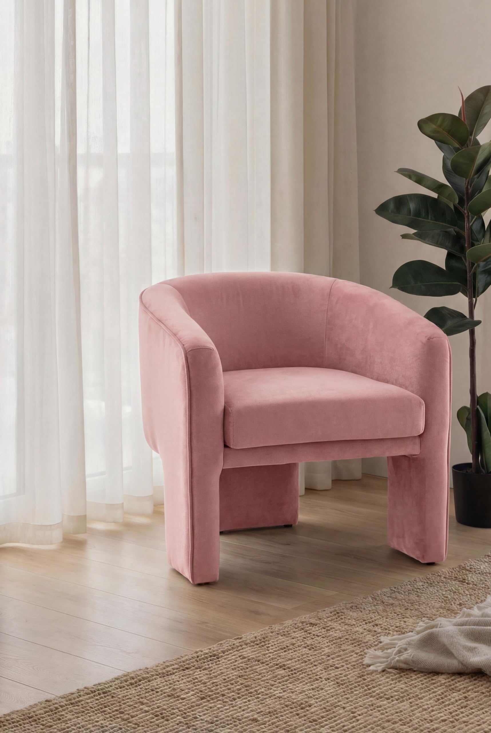 Kendra Pink Lounge Chair