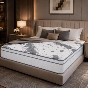 Home Mart Outlet Chelsea Memory Foam Pocket Spring Mattress, Hybrid Bed Mattress with Pressure Relief, Motion Isolation, Body-Contouring Comfort and Independent Pocket (Twin: 200 × 90 cm)