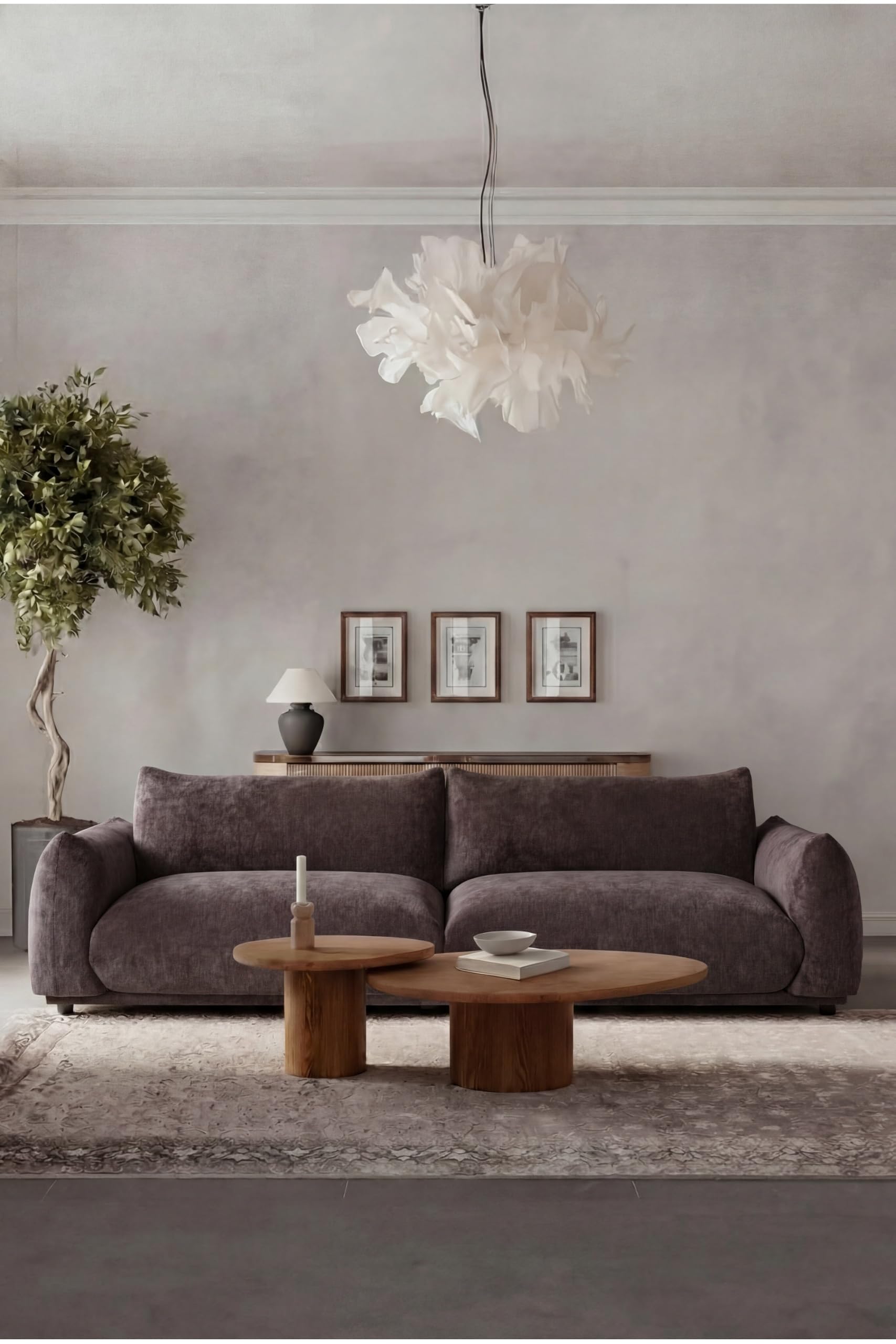 Alannah Cocoa Dust Modular 2 Seater Sofa